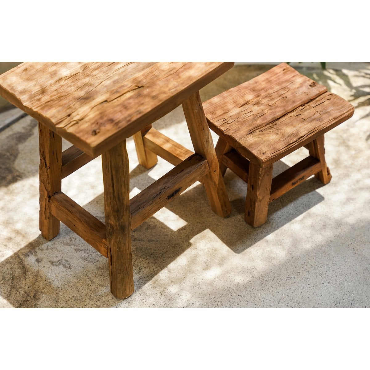 Le Tabouret Yoke - Naturel - S