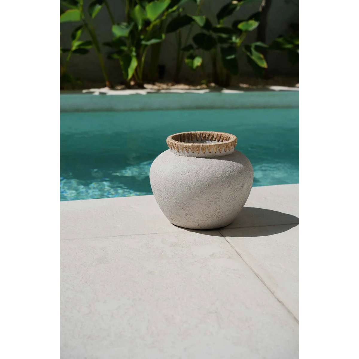 Le Vase Styly - Béton Naturel - L